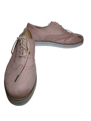 Diva General Women's Peach Oxford Sneakers – Stylish, Lightweight & Comfortable, Size 41