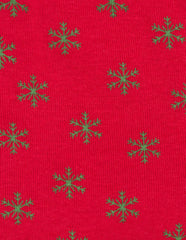 Leveret Red Snowflake Pajama Set - Men
