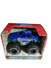 Turbo Wheels Monster Truck - Blue Die Cast Metal