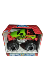 Turbo Wheels Monster Truck - Green Die Cast Metal Truck