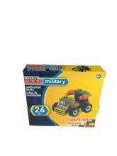 Make it Blocks Military Laser Gun Vehicle - 26 Piece Set