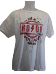White/Red Love J T-Shirt