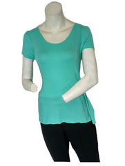 Zenana Outfitters Aqua Blouse