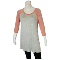 Love In Gray/Rose Blouse