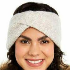 DKNY cream headband
