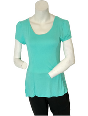 Zenana Outfitters Aqua Blouse