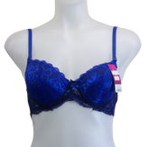 Lingyuli - Blue Lace Bra