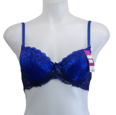 Lingyuli - Blue Lace Bra