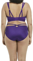 Elomi Bijou Flirt Sexy Mid Rise Full Brief Panty Purple