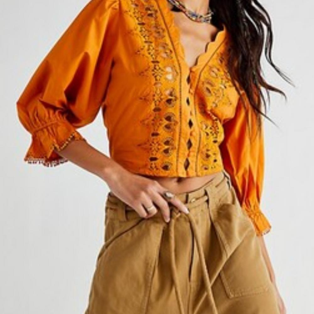 Embroidered Top