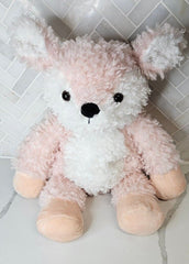 Manhattan Toy Company - Pink & White Curly Q's Deer