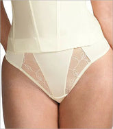 Elomi Occasions Serena Bridal Thong White