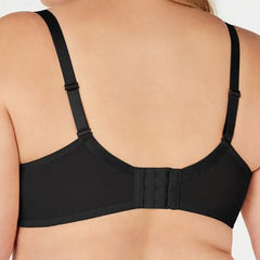 INC International Concepts Womens Plus Size Lace-Trim Bra Black