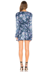 floral printed mini dress