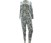 Family Pajamas Tree-Print Pajama Set Winter Trees Grey