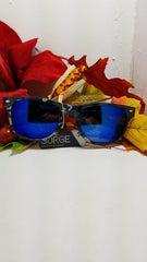 Foster Grant black/blue Plastic Sunglasses