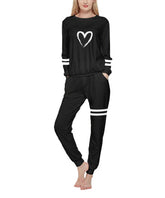 PixieLady Heart Sweatshirt & Joggers Lounge Set size S