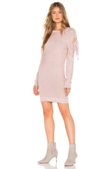 Light Pink Sweater Dress