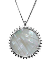 Lucky Brand Two-Tone Reversible Pendant Necklace