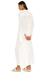 PQ Billie Button Down Dress in Water Lily - size XS/S