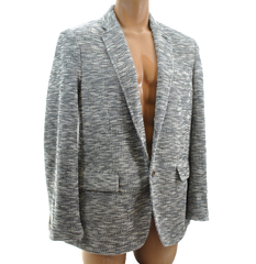 Tasso Elba Khaki Classic Fit Men's Lardin Blazer Large