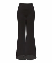 Bella Flore Asymmetrical Tummy Control Flare Pants size XL