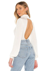 Free People X REVOLVE Bring It Back Bodysuit in Ivory - size XS