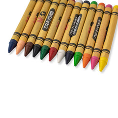 M&G 8mm*90mm Round Crayon 12 colors (1 per pack)