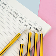 M&G Pencil hexagon with eraser 2B (10 per pack)