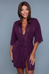 Be Wicked Sylvie Supersoft Modal Robe