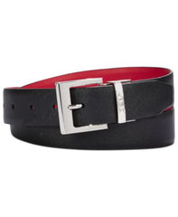 DKNY red/black belt