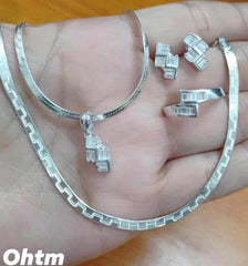 Campus Sophisticate Collection 925 Pure Italian Silver Necklace