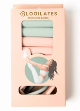 Blogilates Resistance Bands 2-Pack Pink & Green - Fitness Bands