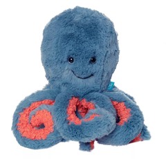 Manhattan Toy Company Colorful Plush Octopus - Blue