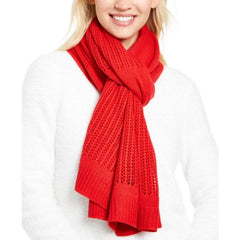 DKNY red scarf