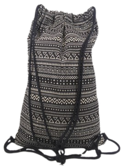Beauty Shops & Boutique - Printed Pattern Drawstring Backpack