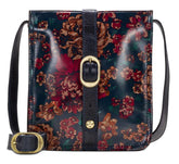 Patricia Nash Fall Tapestry Venezia Crossbody Pouch (Bald White Spot From The Clasp Inside the Back Pocket)