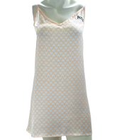 Betsey Johnson Pink Heart Printed Chemise Nightgown