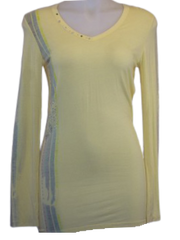 Yellow ANM Long Sleeve Blouse
