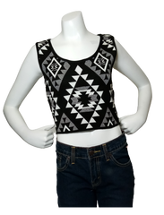 Hera Collection Western Crop Top osfa