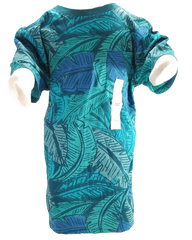 Green jungle Leaves t-shirt