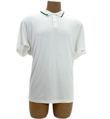 Alfani Men Bright White Solid Table Polo 3XL