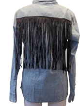 Carmar Denim Shirt with Fringe