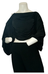 Black Off the Shoulder Blouse