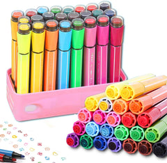 M&G Stamp Watercolor Pen Hexagon Washable 24 colors (1 per pack)