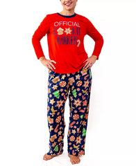 Secret Santa Matching Women's Baking Team Pajama Set