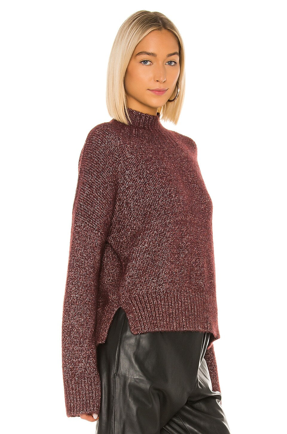 marled sweater