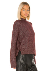 marled sweater