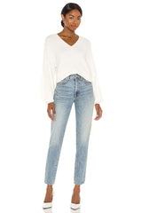 balloon sleeve cardigan sweater