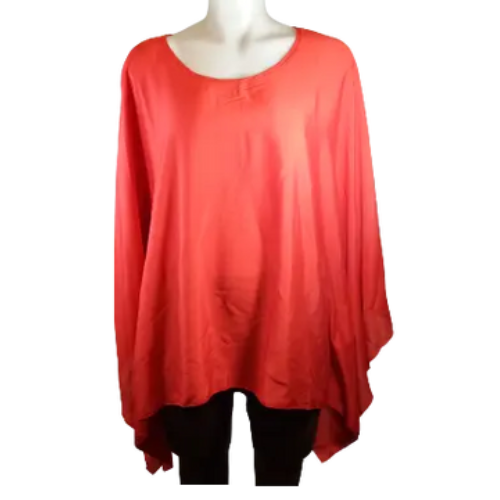 Blush Women’s Red Long Sleeve Blouse